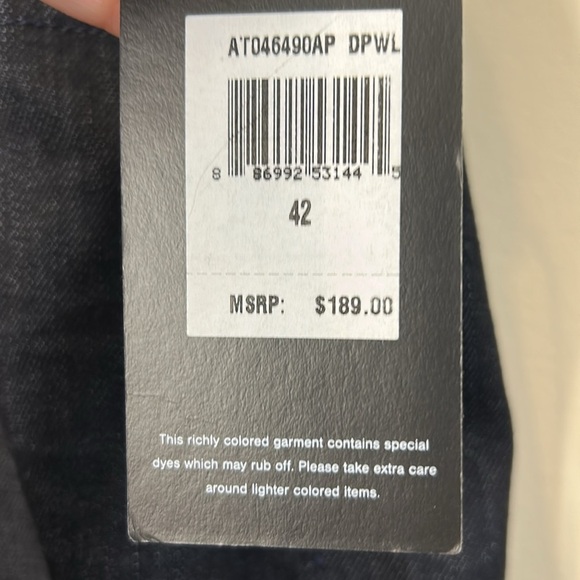 7 for all mankind Austyn Relaxed Straight Dark Wash 42 - Picture 4 of 13